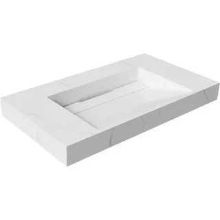 Раковина Armadi Art Flat 859-080-CLCT 80 см calacatta